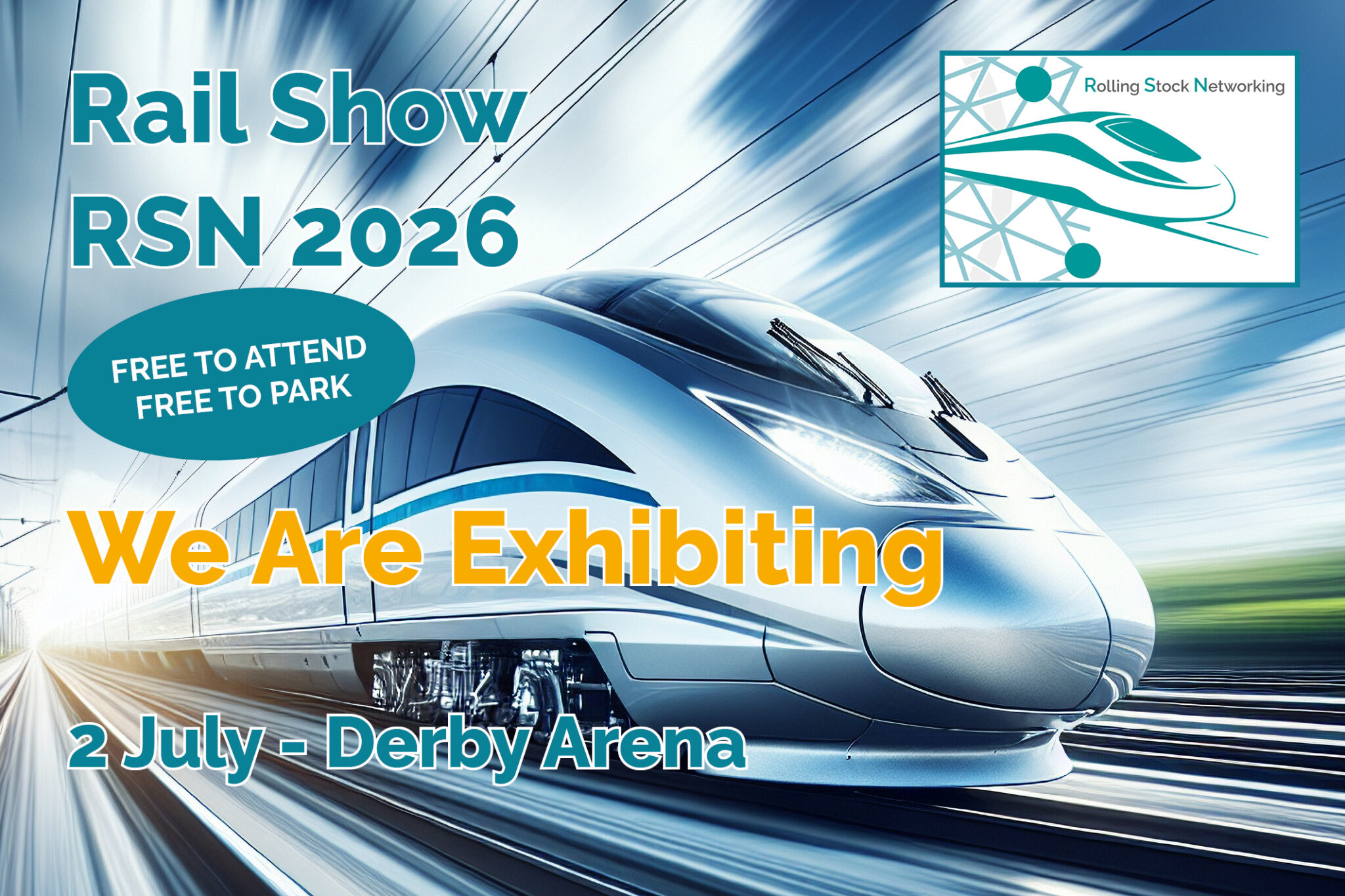 Visit us at the Rolling Stock Networking (RSN) 2026 Rail Show 